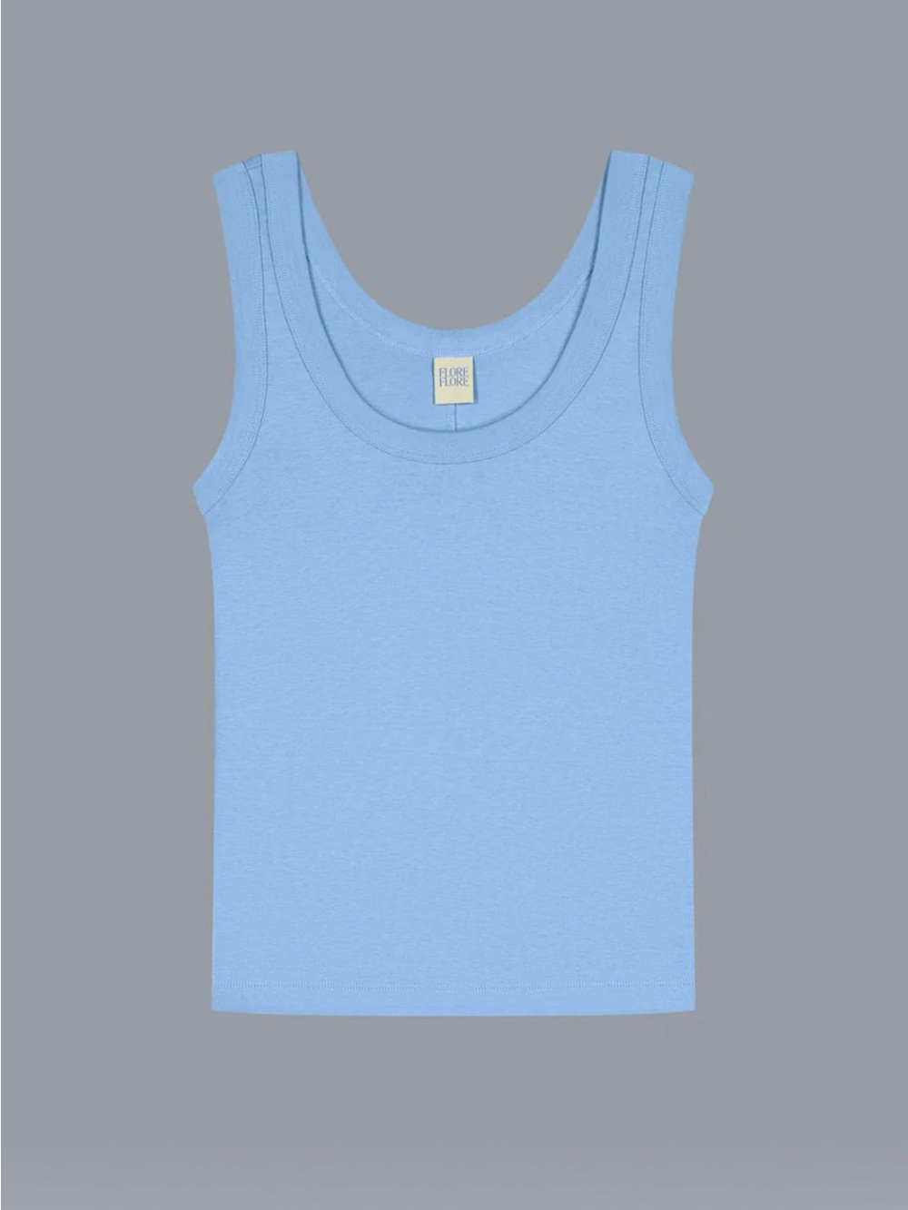 FLORE FLORE Hillie Tank - Baby Blue - Picture 2 of 6